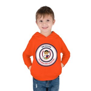 Toddler Pullover Fleece Hoodie circle logo