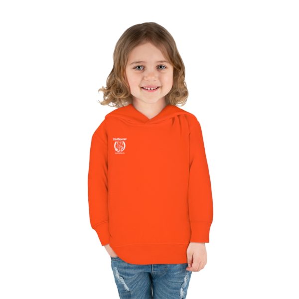Toddler Pullover Fleece Hoodie small logo - Image 8