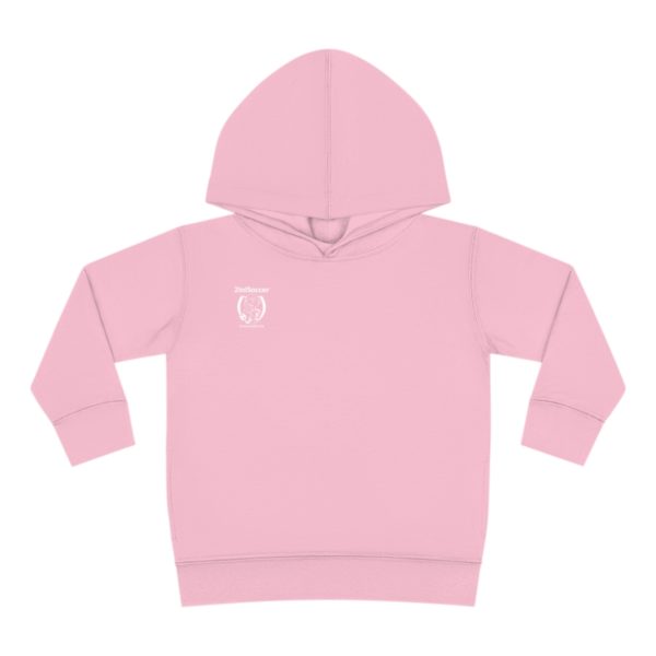 Toddler Pullover Fleece Hoodie small logo - Image 41
