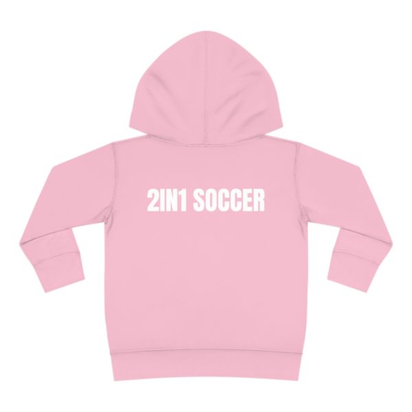 Toddler Pullover Fleece Hoodie small logo - Image 42