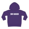 Toddler Pullover Fleece Hoodie small logo - Image 38