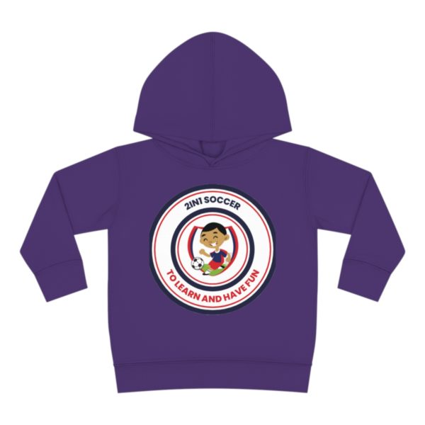 Toddler Pullover Fleece Hoodie circle logo - Image 41
