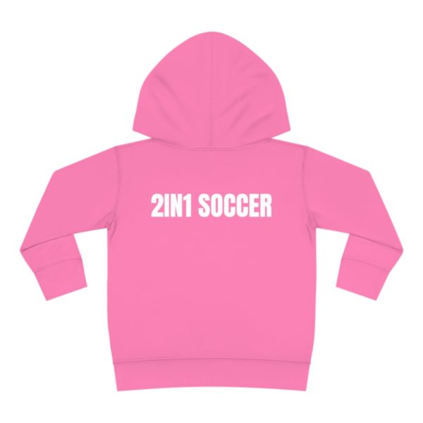 Toddler Pullover Fleece Hoodie small logo - Image 46