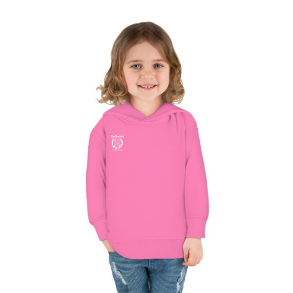 Toddler Pullover Fleece Hoodie small logo - Image 48