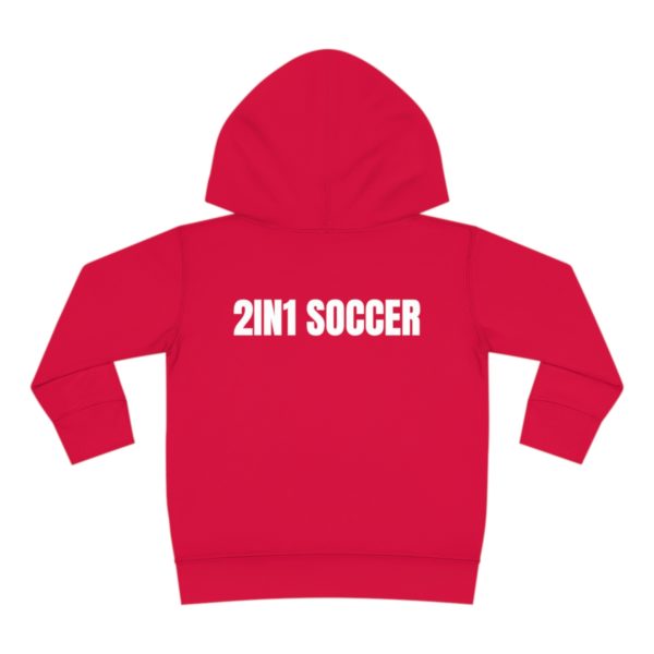 Toddler Pullover Fleece Hoodie small logo - Image 54