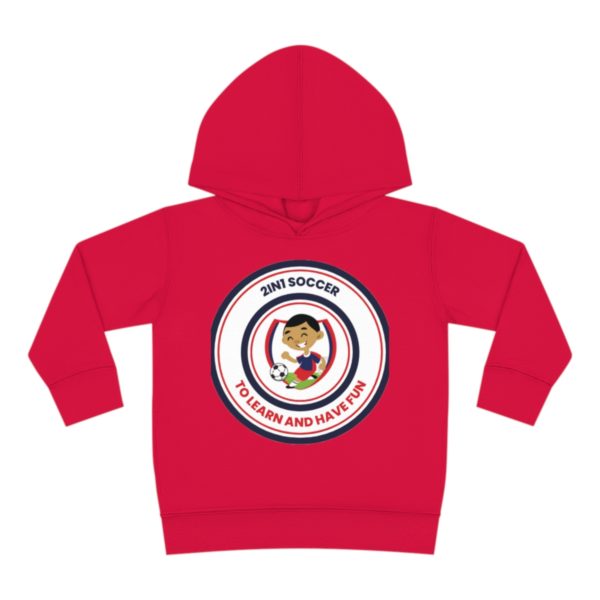 Toddler Pullover Fleece Hoodie circle logo - Image 57