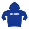 Toddler Pullover Fleece Hoodie small logo - Image 26