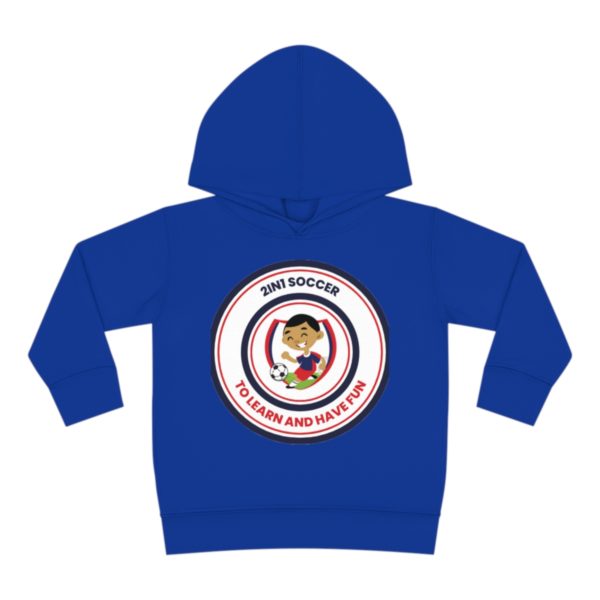 Toddler Pullover Fleece Hoodie circle logo - Image 25