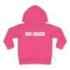 Toddler Pullover Fleece Hoodie small logo - Image 50