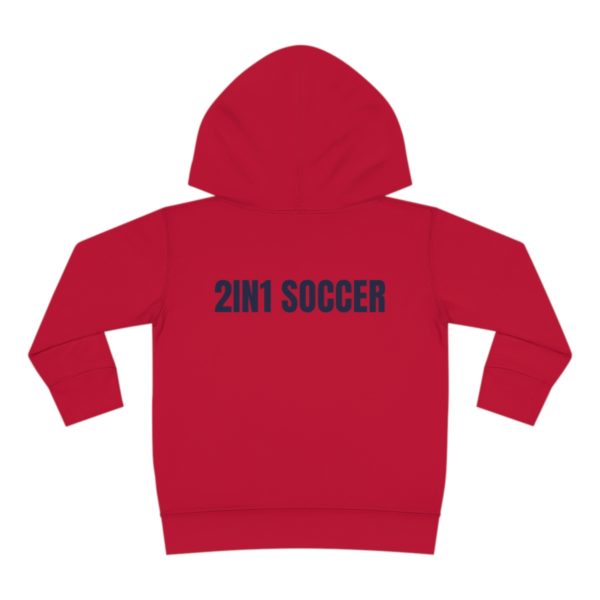 Toddler Pullover Fleece Hoodie circle logo - Image 62