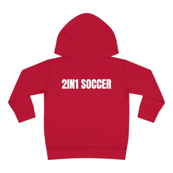 Toddler Pullover Fleece Hoodie small logo - Image 58