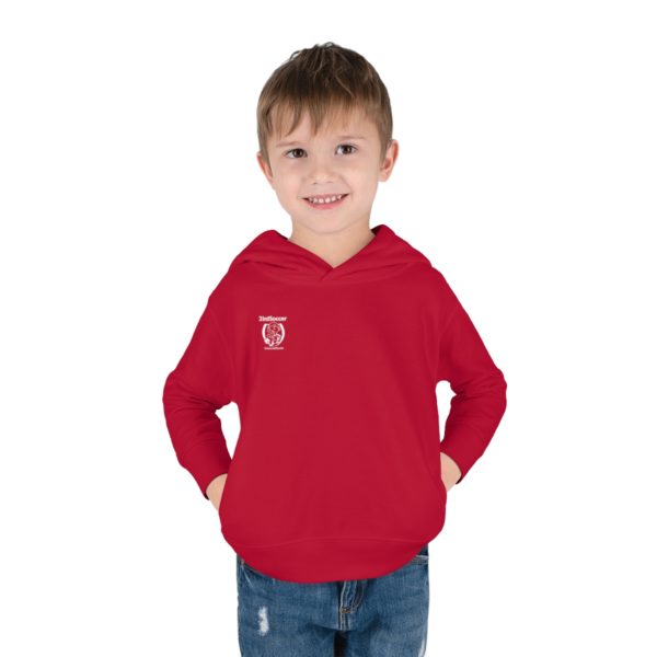 Toddler Pullover Fleece Hoodie small logo - Image 59