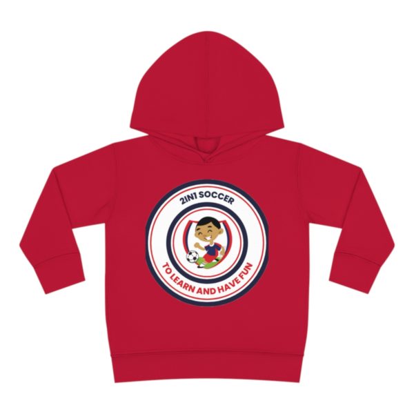 Toddler Pullover Fleece Hoodie circle logo - Image 61