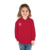 Toddler Pullover Fleece Hoodie small logo - Image 60