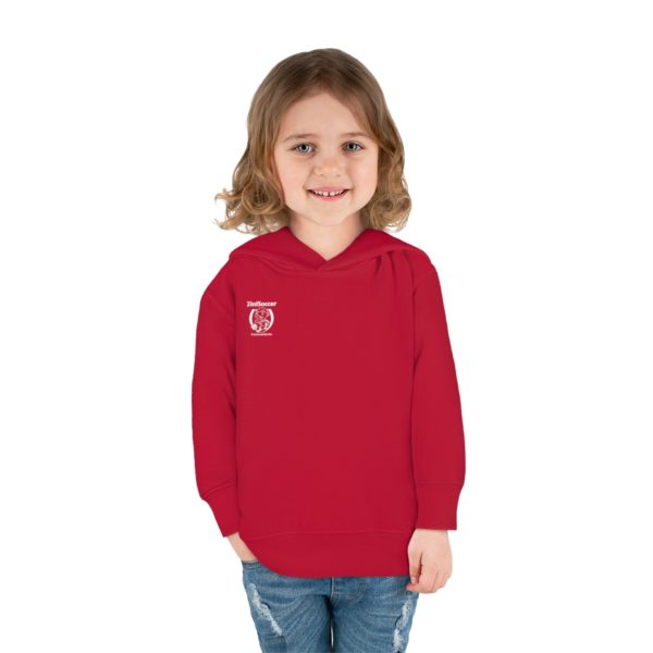 Toddler Pullover Fleece Hoodie small logo - Image 60