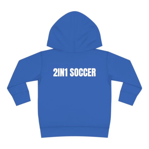 Toddler Pullover Fleece Hoodie small logo - Image 18