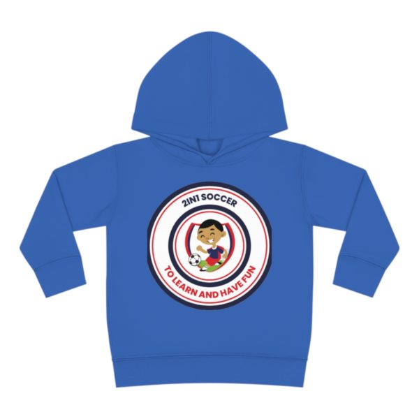 Toddler Pullover Fleece Hoodie circle logo - Image 17