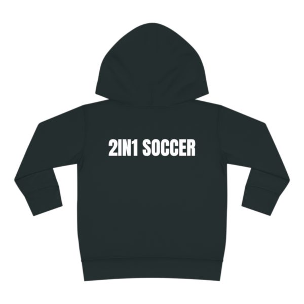 Toddler Pullover Fleece Hoodie small logo - Image 30