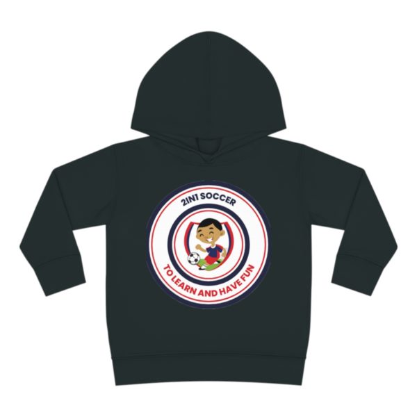 Toddler Pullover Fleece Hoodie circle logo - Image 29