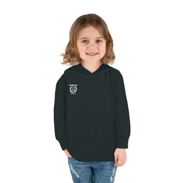 Toddler Pullover Fleece Hoodie small logo - Image 32