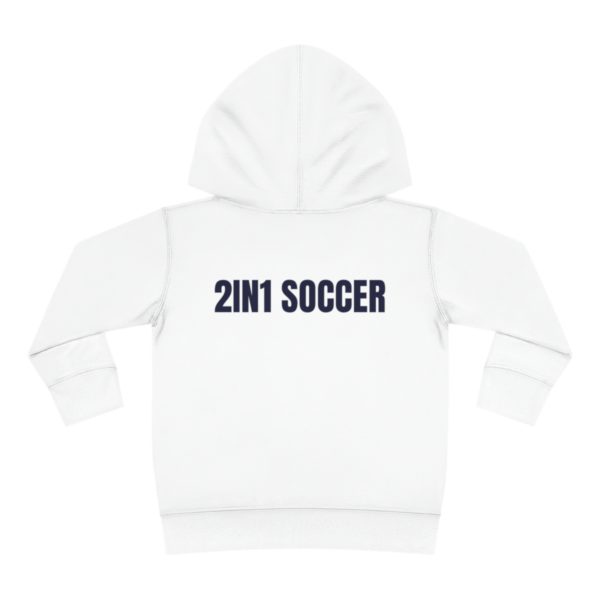 Toddler Pullover Fleece Hoodie circle logo - Image 6