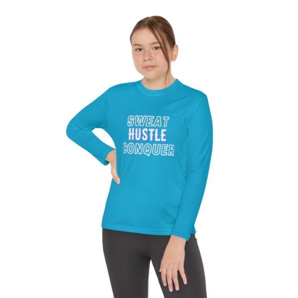 Youth Long Sleeve Competitor Tee quote - Image 36