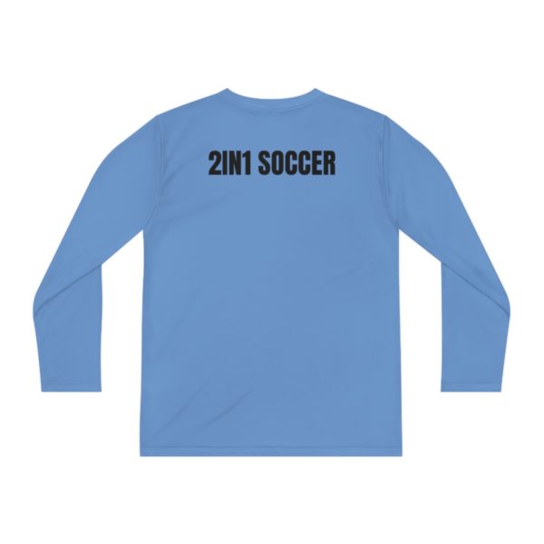 Youth Long Sleeve Competitor Tee modern logo - Image 38