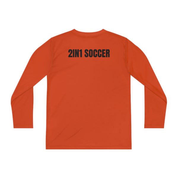 Youth Long Sleeve Competitor Tee modern logo - Image 26