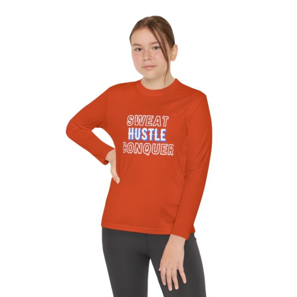 Youth Long Sleeve Competitor Tee quote - Image 28