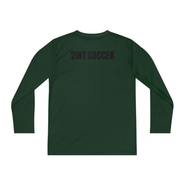 Youth Long Sleeve Competitor Tee modern logo - Image 34