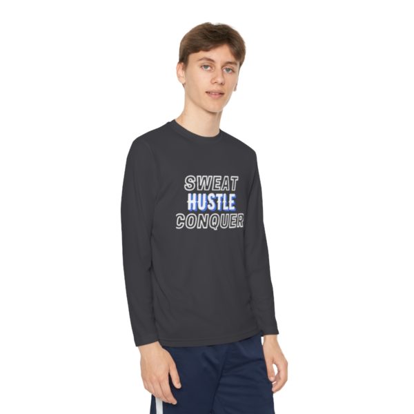 Youth Long Sleeve Competitor Tee quote - Image 15