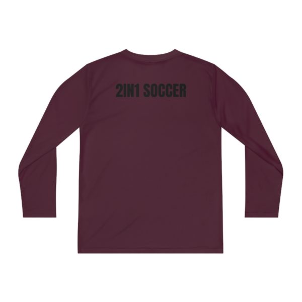 Youth Long Sleeve Competitor Tee modern logo - Image 70