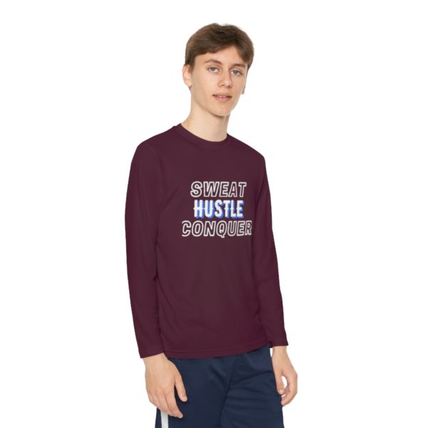 Youth Long Sleeve Competitor Tee quote - Image 71