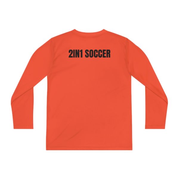 Youth Long Sleeve Competitor Tee modern logo - Image 14