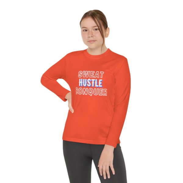 Youth Long Sleeve Competitor Tee quote - Image 12
