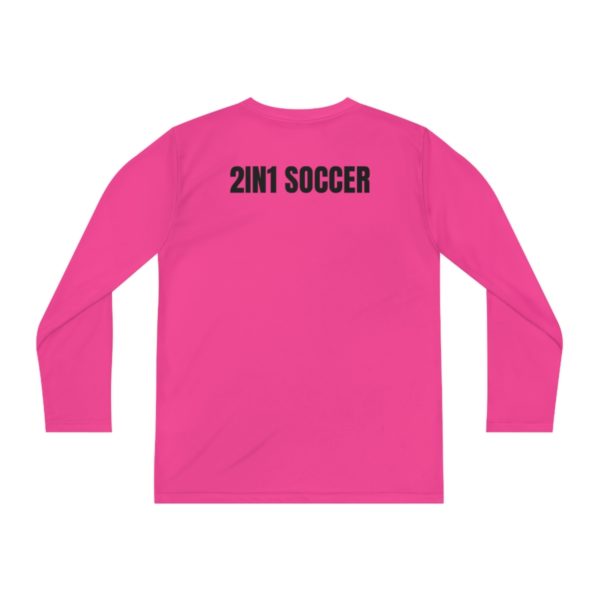 Youth Long Sleeve Competitor Tee modern logo - Image 54