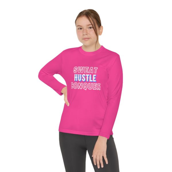Youth Long Sleeve Competitor Tee quote - Image 56