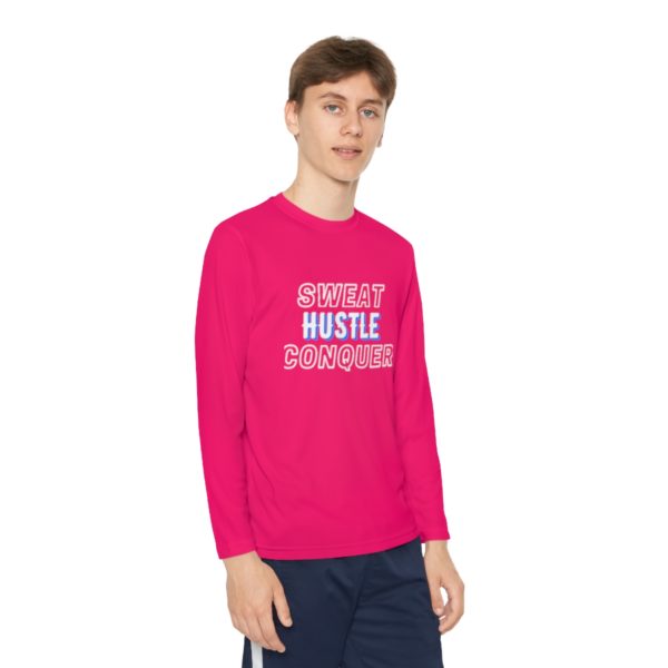 Youth Long Sleeve Competitor Tee quote - Image 63