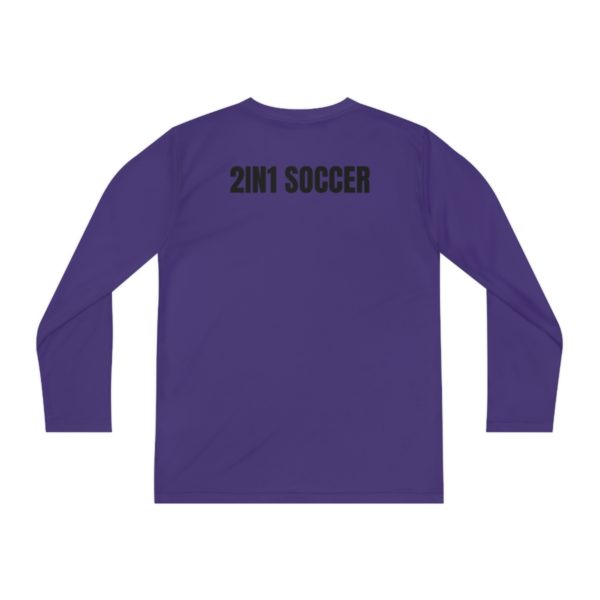 Youth Long Sleeve Competitor Tee modern logo - Image 50