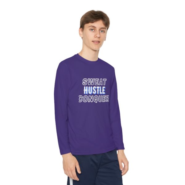 Youth Long Sleeve Competitor Tee quote - Image 51