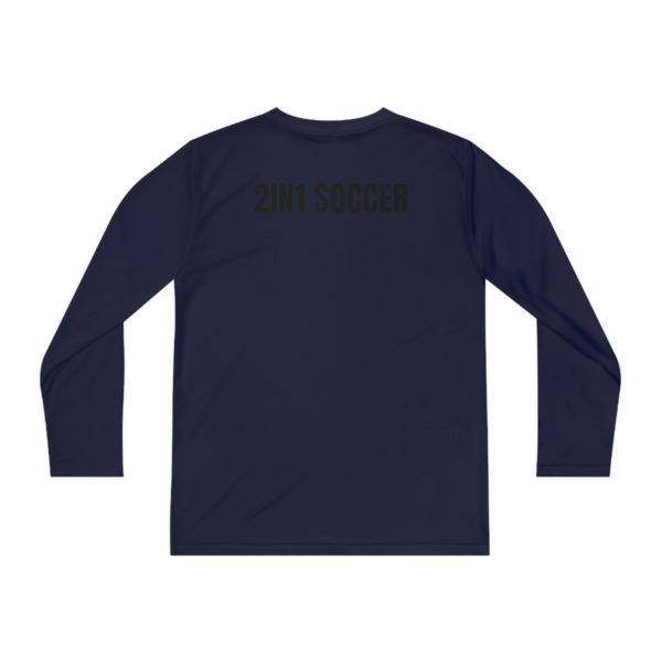 Youth Long Sleeve Competitor Tee modern logo - Image 46