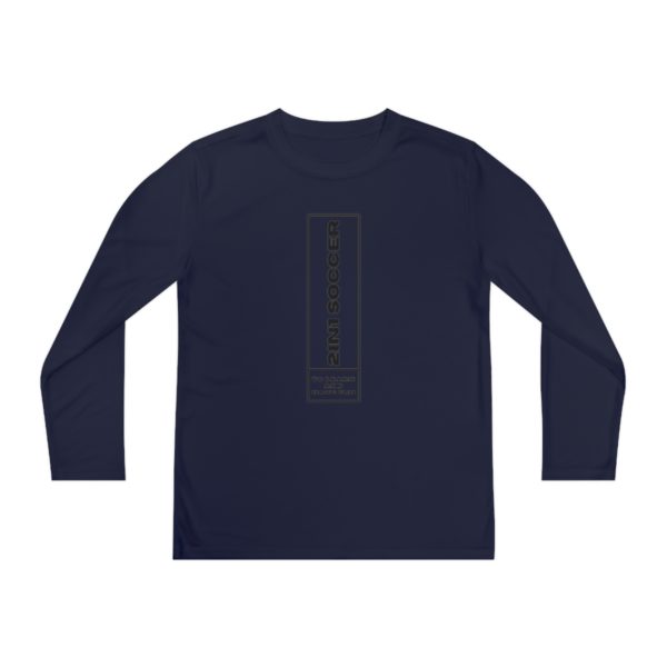 Youth Long Sleeve Competitor Tee modern logo - Image 45