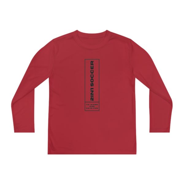 Youth Long Sleeve Competitor Tee modern logo - Image 57