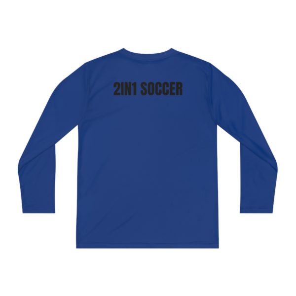 Youth Long Sleeve Competitor Tee modern logo - Image 42