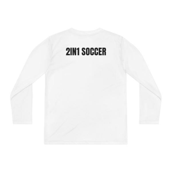 Youth Long Sleeve Competitor Tee modern logo - Image 6