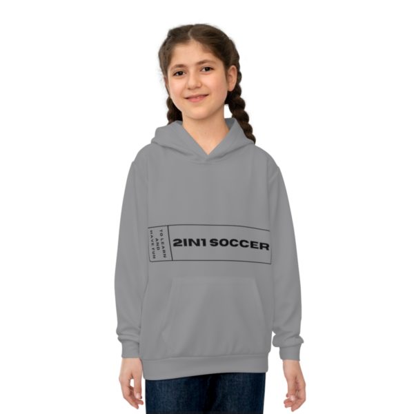 Children's Hoodie modern logo and sleeve - Image 4