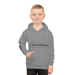Children's Hoodie modern logo and sleeve