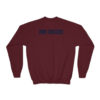 Youth Crewneck Sweatshirt circle logo - Image 20