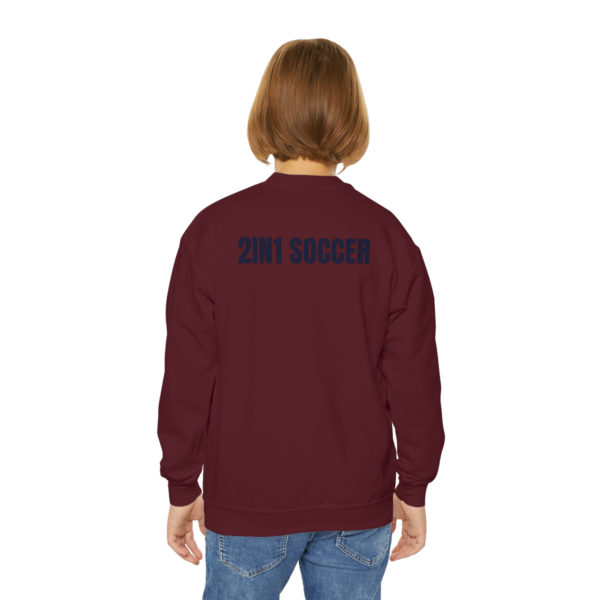 Youth Crewneck Sweatshirt circle logo - Image 22