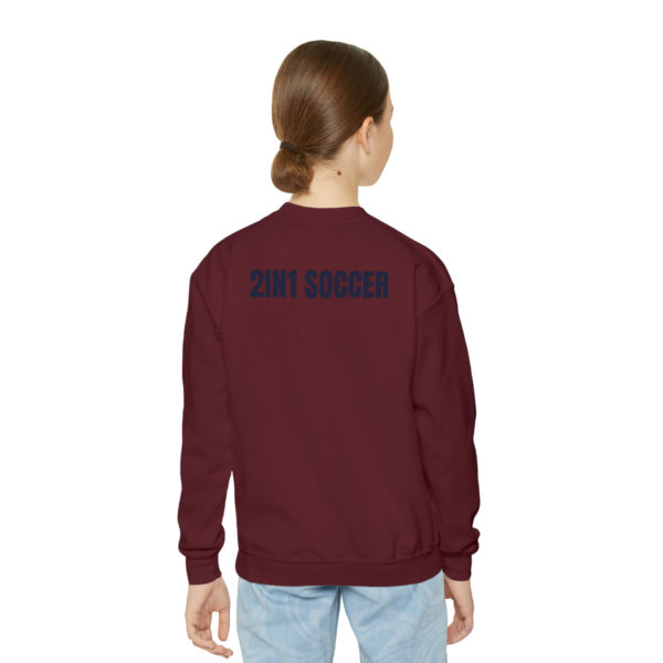 Youth Crewneck Sweatshirt circle logo - Image 24